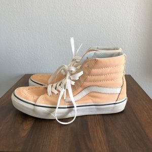 Hi-Top Vans (Apricot)